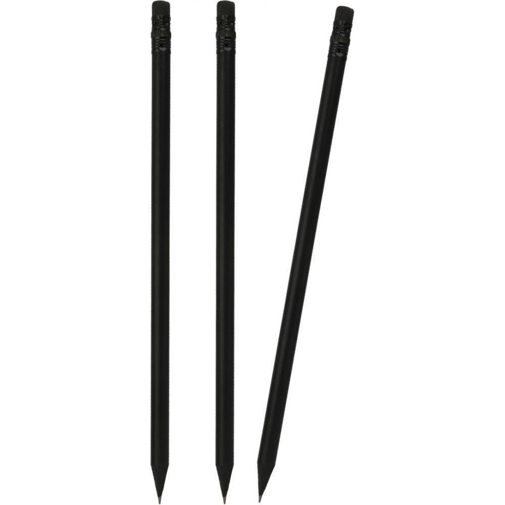 Black Pencil With Eraser : Bayeks Promotion