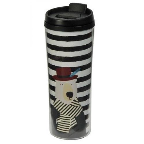 Plastic Thermos Mug